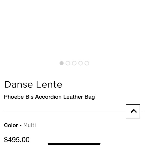 SOLD Danse Lente Phoebe Bis Accordion Bag - Picture 3 of 12